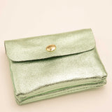 Pochette Bohm Paris - Babylone Pochette Bohm Paris Vert prairie brillant 