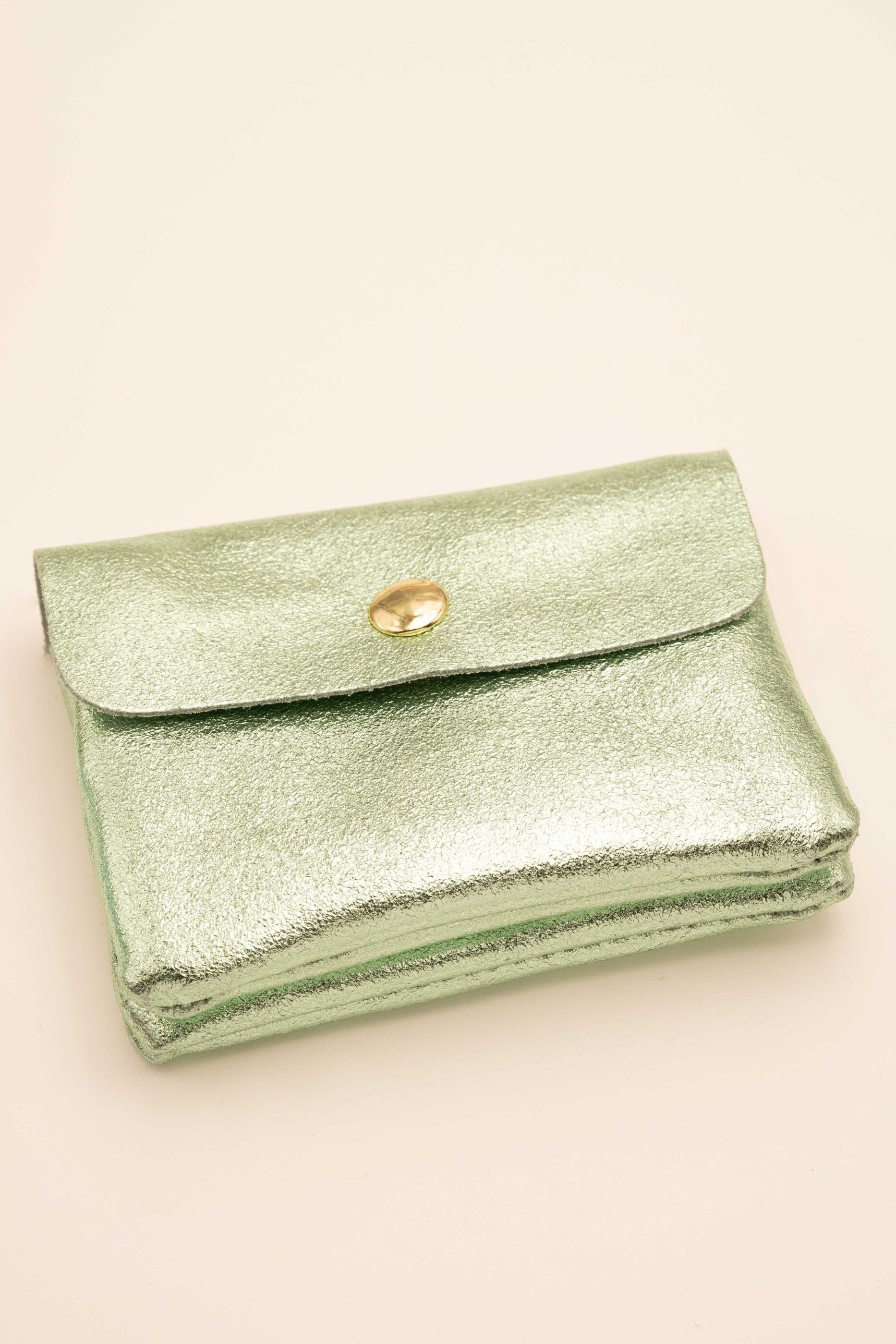 Pochette Bohm Paris - Babylone Pochette Bohm Paris Vert prairie brillant 